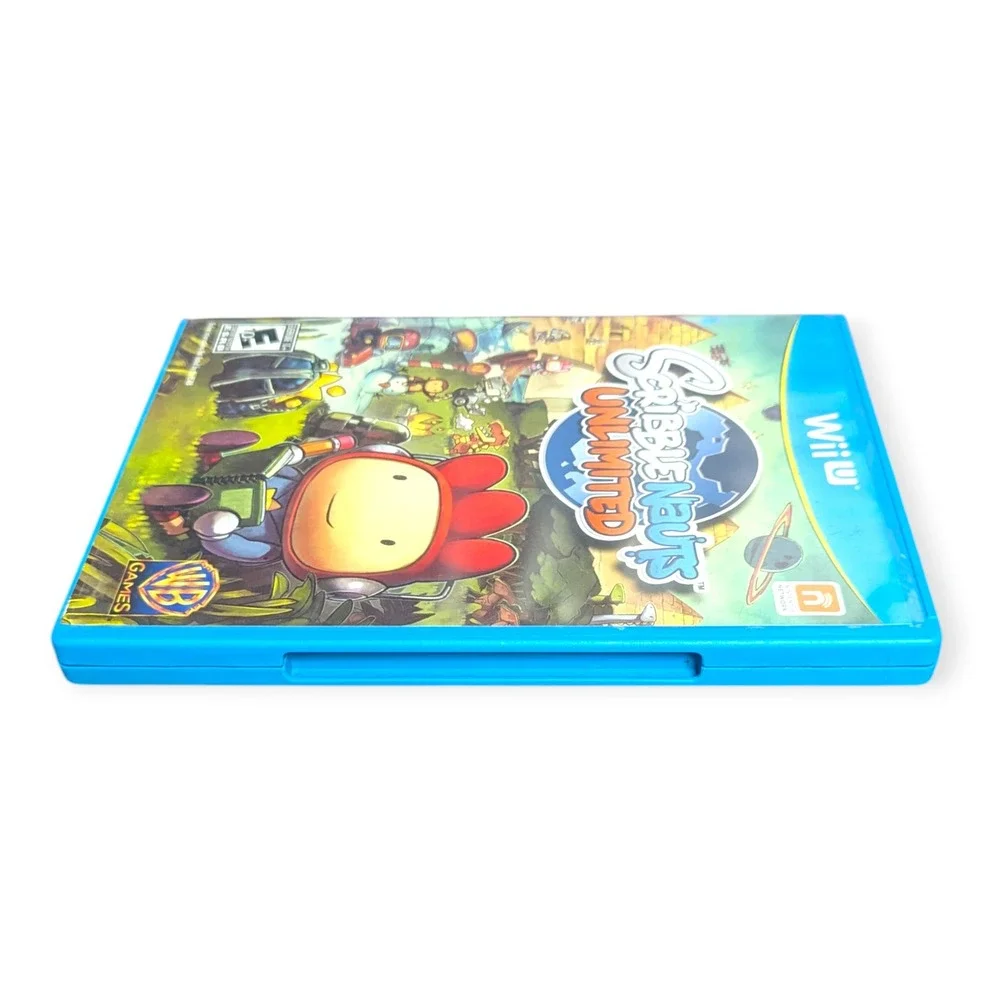 Scribblenauts Unlimited Nintendo Wii U CIB‎ Complete with Manual WB Games